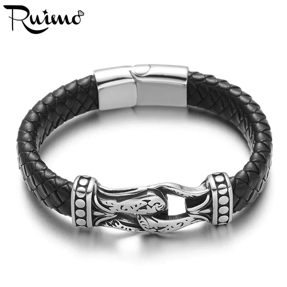 Соединители RUIMO из нержавеющей стали 316L для изготовления браслетов и ювелирных