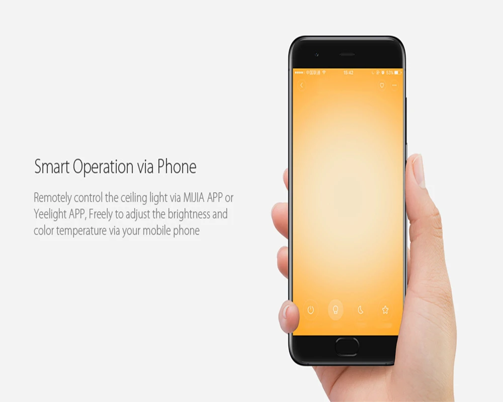 Xiaomi Yeelight потолочный светильник JIAOYUE мм 480 Smart APP Remote WiFi Bluetooth управление светодио