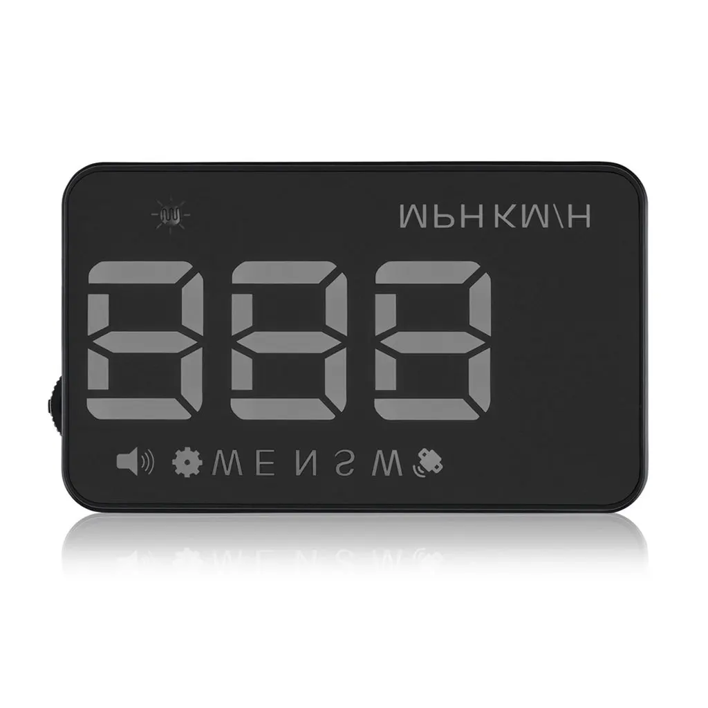 Новый 3 5 дюймовый автомобиль универсальный A5 HUD gps Спидометр Speedo Heads Up цифровой