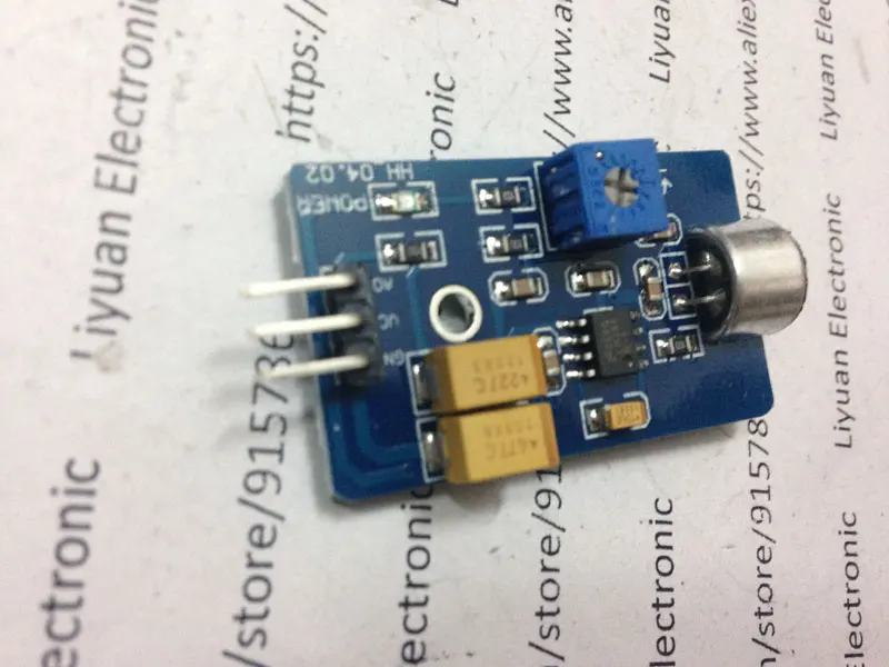 1 шт. звуковой датчик/голосовой переключатель микрофонный сенсорный