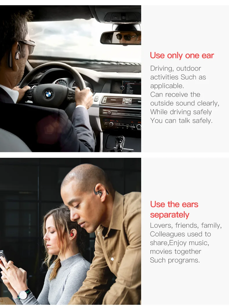 AMTERBEST Q9S-TWS, беспроводные Bluetooth 5,0, Bluetooth наушники, Hi-Fi наушники, наушники, беспроводная гарнитура, ушные крючки для смартфонов