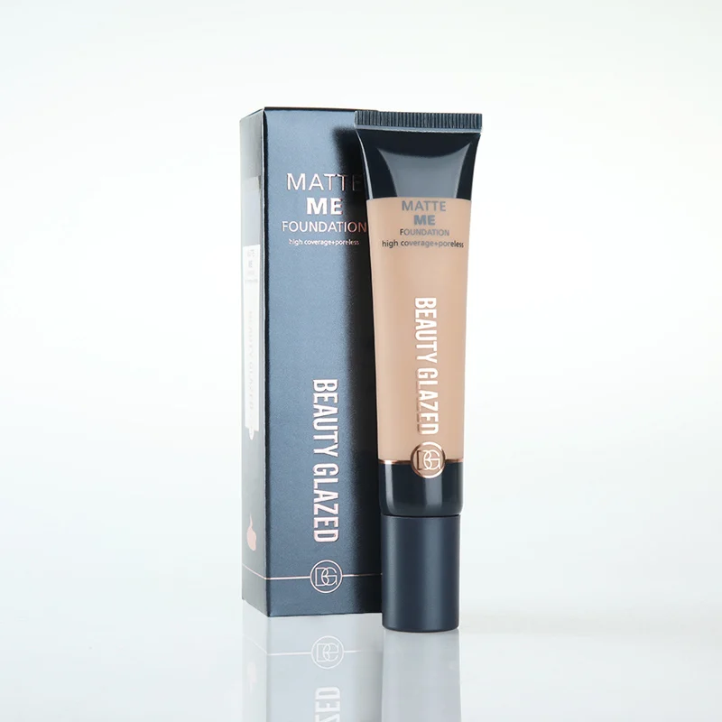 Красота глазурованная 4 вида цветов основа для лица Жидкая макияжа полное