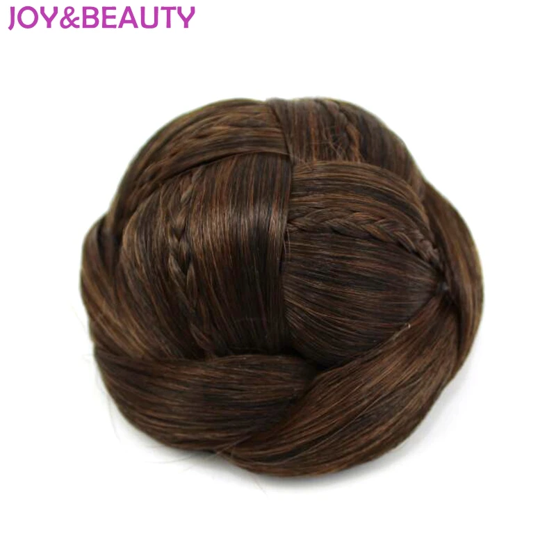 JOY & BEAUTY волосы чистый ручной Плетеный шиньон с зажимом для волос синтетический