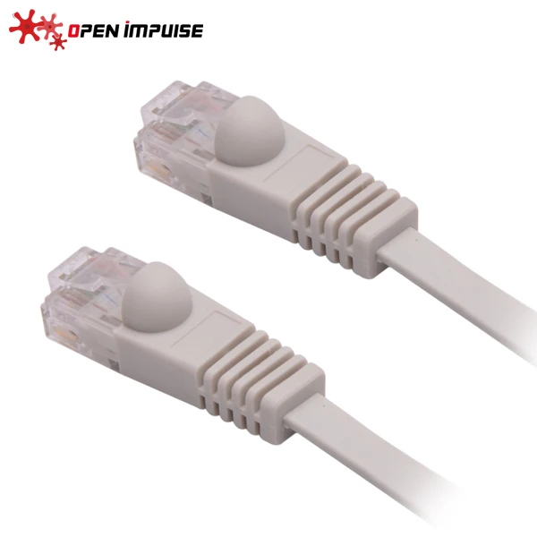 Лучшая цена и Горячая продажа Новый 3 фута 1 м CAT6 CAT 6 плоский UTP Ethernet сетевой кабель