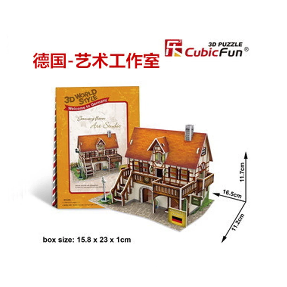 3D головоломка немецкая художественная студия сделай сам креативный подарок