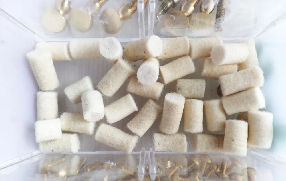 

20pcs Sachs repair parts - white felt column