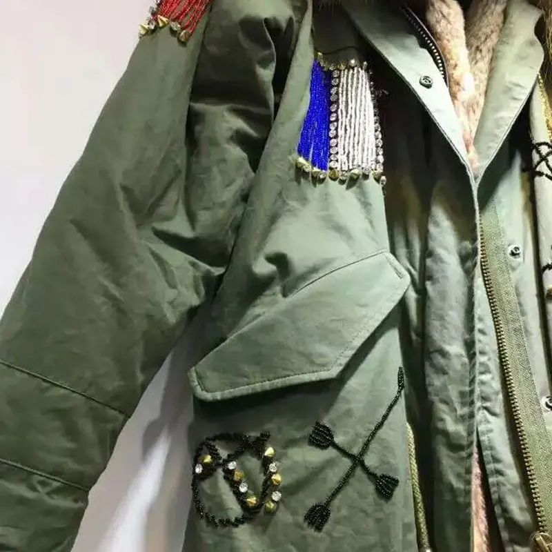 Женское зимнее пальто с капюшоном длинное стильное из искусственного меха