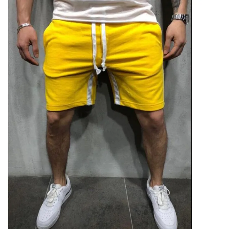 2019 мужские брюки Новые повседневные однотонные облегающие джоггеры Длинные