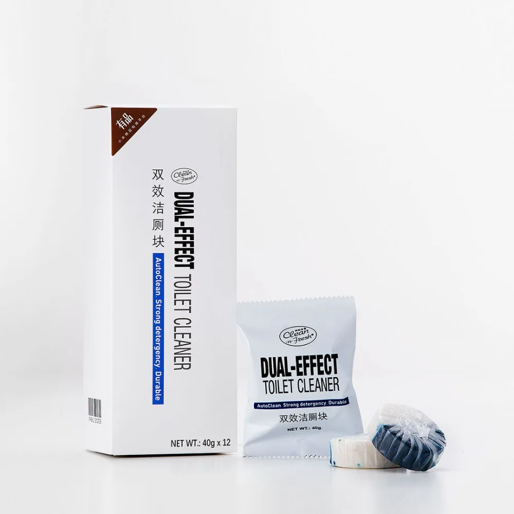 Youpin Clean n fresh с двойным эффектом Туалет блок независимая Водорастворимая пленка