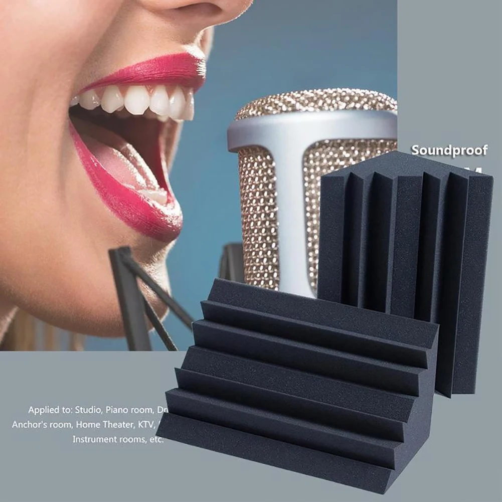 

Soundproofing Foam Acoustic Bass Trap Corner Absorbers for Meeting Studio Room Recording studio Wall sound absorbing Sponge