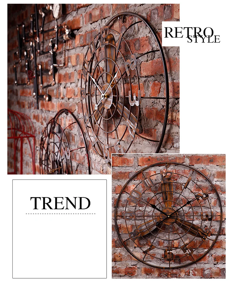 Дизайн вентилятора декоративные винтажные Ретро Металлические Промышленные