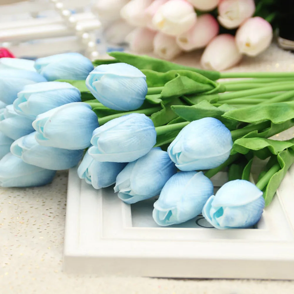 Новое поступление 10 шт. Многоцветный Красный Розовый реальный на ощупь