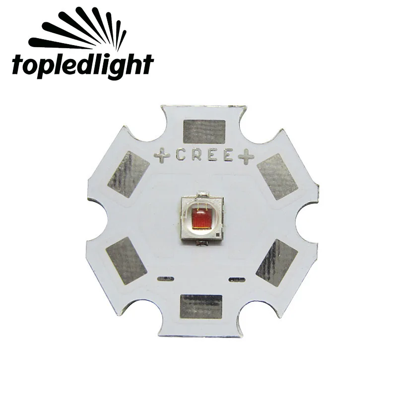 3 Вт Cree XPE2 XP E2 светодиодная эмиттерная лампа красный нм зеленый синий супер яркий