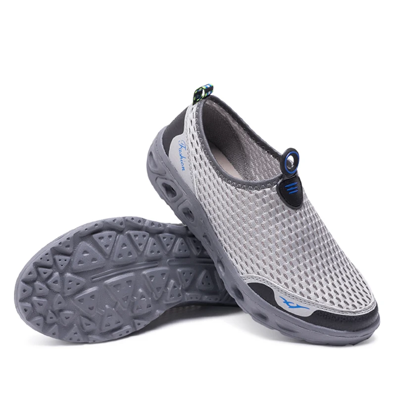 UPUPER Summer Casual Shoes Men Breathable Comfortable Sneakers Lightweight Slip-On Lovers Sport Flat chaussure homme | Обувь