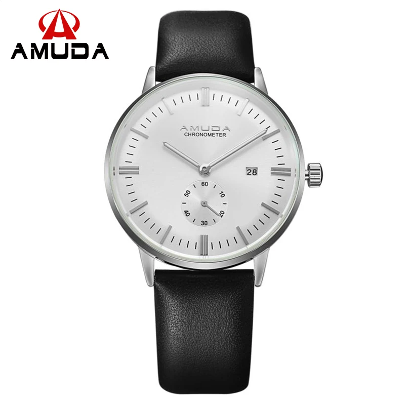 Amuda Брендовые Часы для мужчин повседневное спортивные наручные часы синий Уход