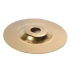 Диск с алмазным покрытием 100 мм, лезвие с золотым покрытием для шлифовки стекла и камня