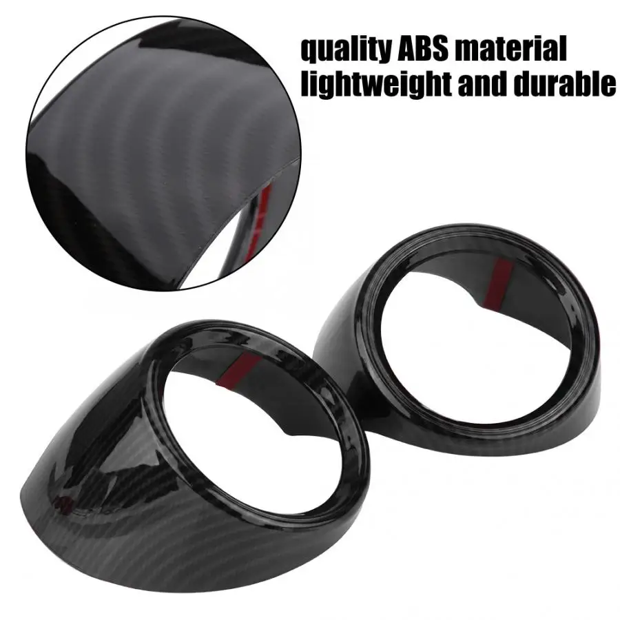 1 Pair Car Interior Front Row Side Air Conditioner Outlet Trim Cover Frame for Alfa Romeo Giulia 2016 2017 2018 | Автомобили и