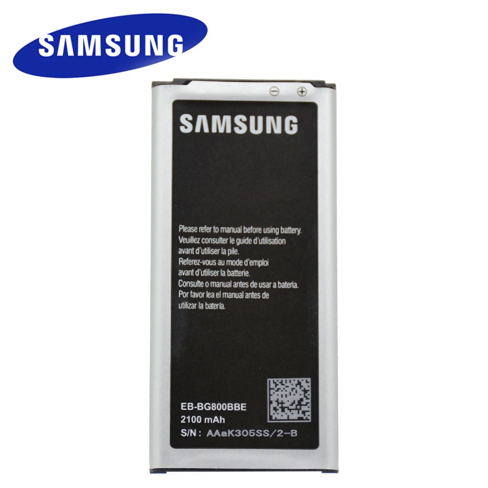 Новая Оригинальная Аккумуляторная батарея для Samsung Galaxy S5 Mini G800F G800H с функцией NFC
