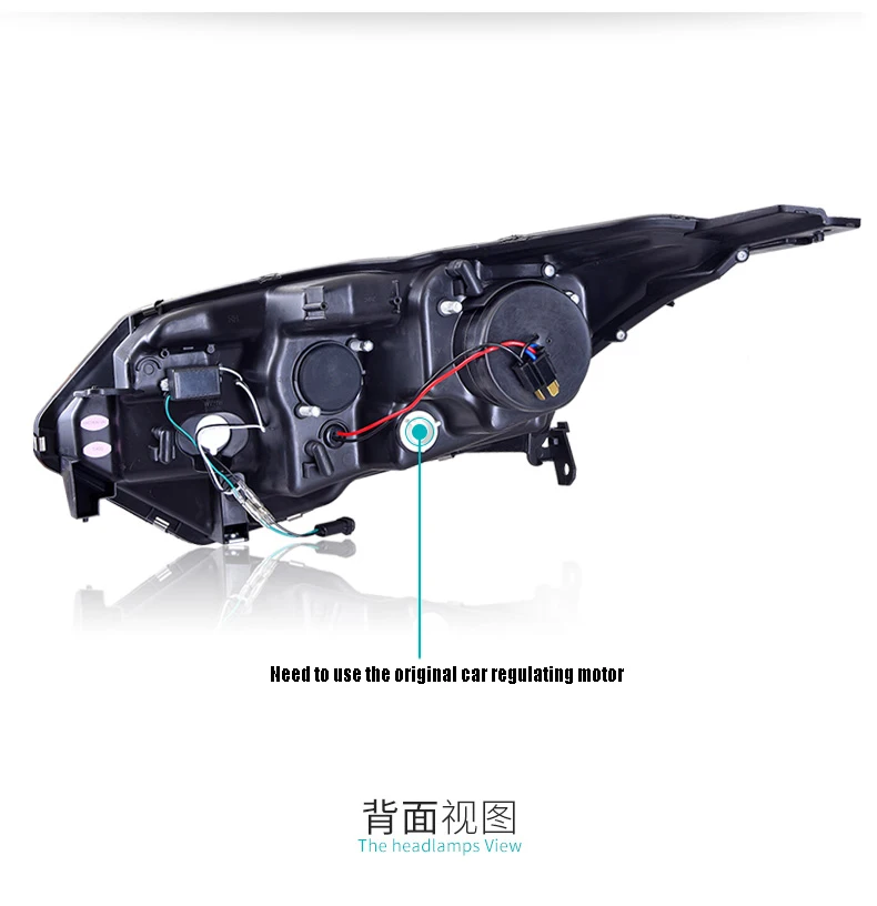 Автомобильный Стайлинг фара сборка для Honda HR-V HRV фары фара светодиодный U DRL передний свет Биксеноновая линза ксенон HID