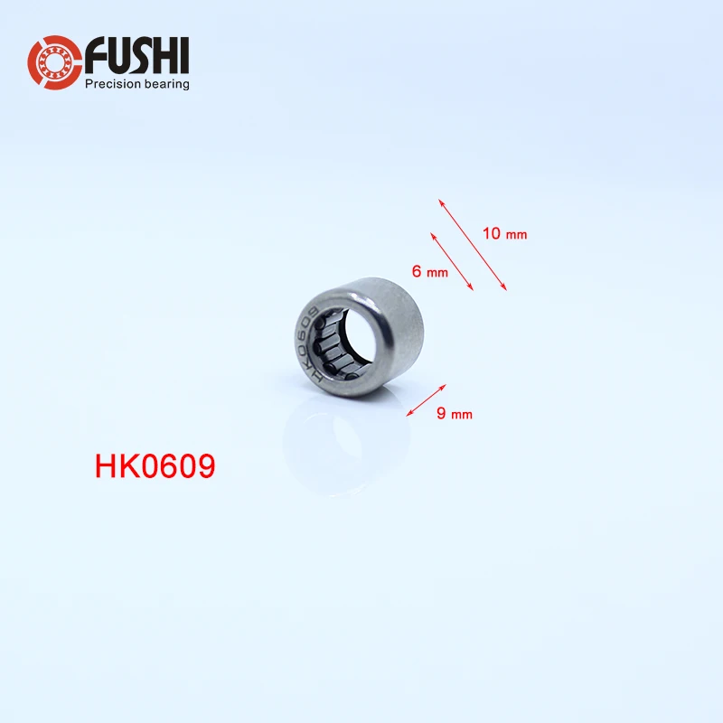HK0609 Needle Bearings 6*10*9 mm ( 10 Pcs ) Drawn Cup Needle Roller Bearing HK061009 TLA69Z 57941/6