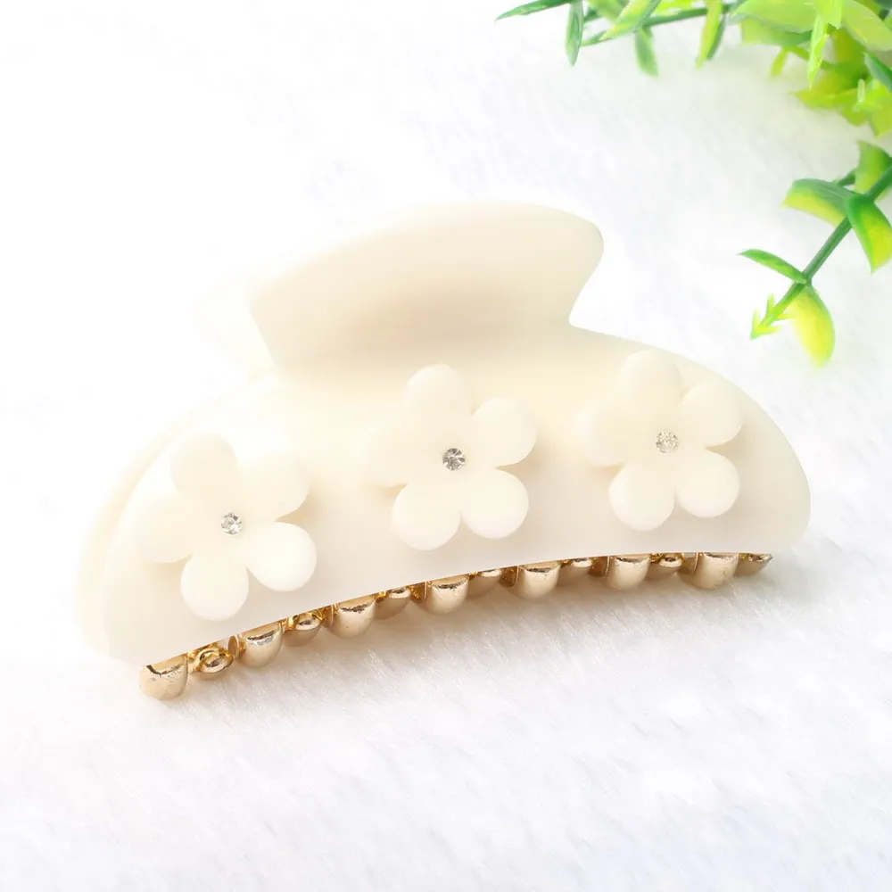 Женская акриловая заколка для волос средней длины 7 см|hair accessories|hair accessories for