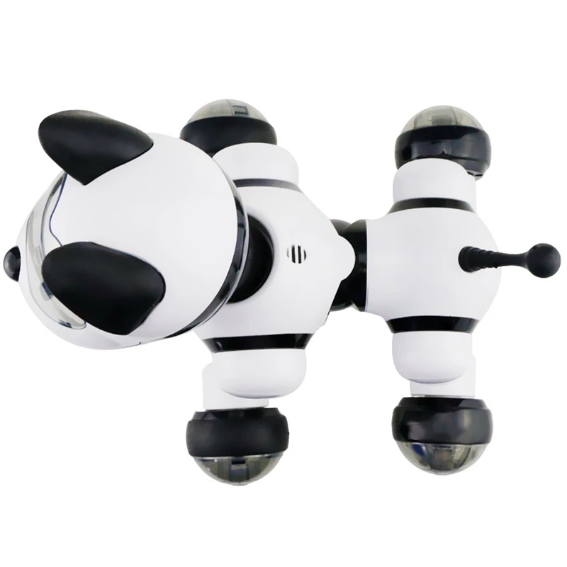 Smart Dance Robot Dog Electronic Pet Toys With Music Light Voice Control Free Mode Sing Dance Smart Dog Robot