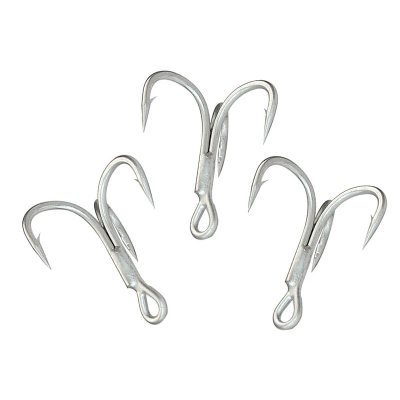 10 шт. sharp Четырехместный усиленный ВЧ бронзовых морских рыболовных крючков