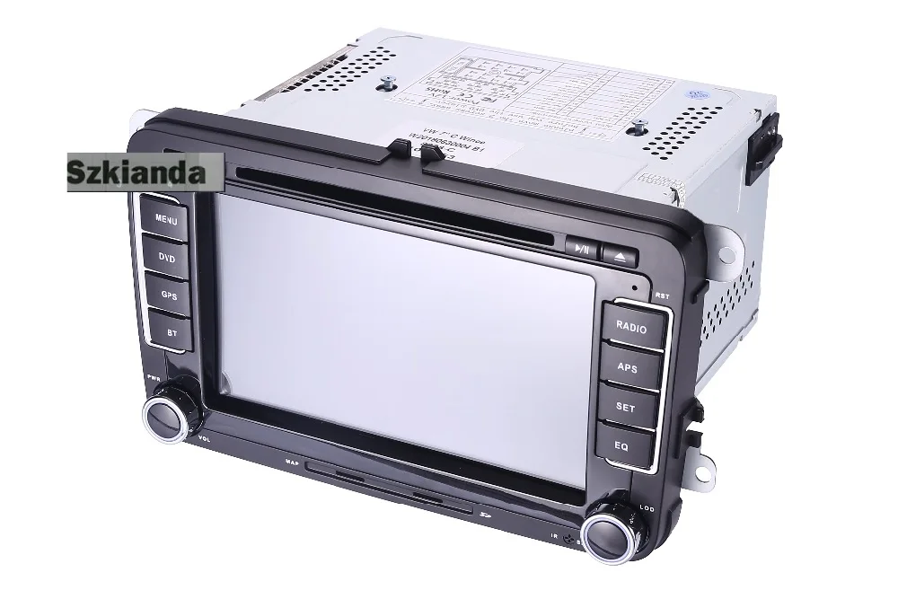 2 Din 7 дюймов Автомобильный dvd-плеер для VW Volkswagen Seat Polo Bora Golf Jetta Tiguan Leon Skoda с gps Bluetooth Радио gps карта