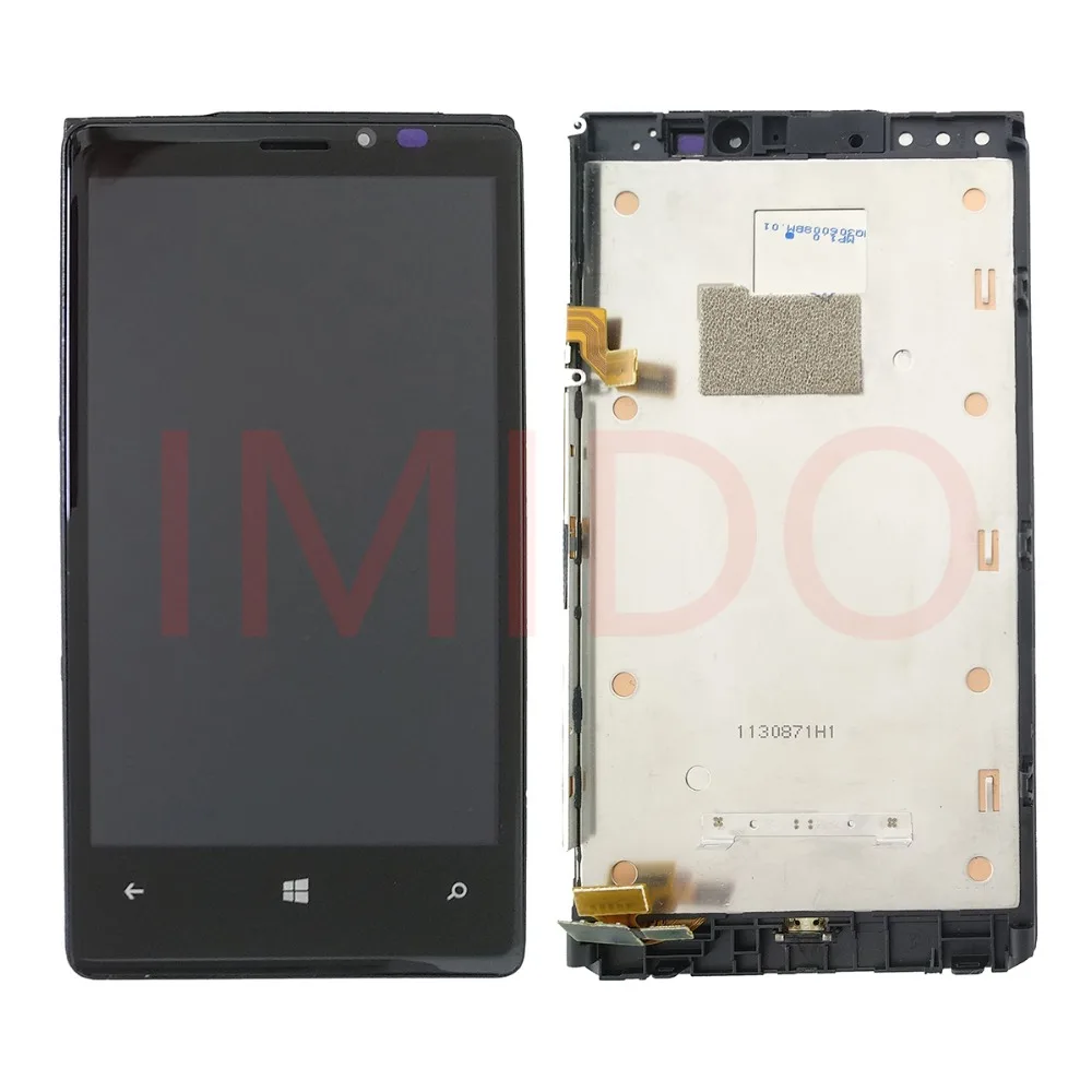 Для Nokia Lumia 920 RM 822 821 ЖК дисплей + кодирующий преобразователь сенсорного экрана в
