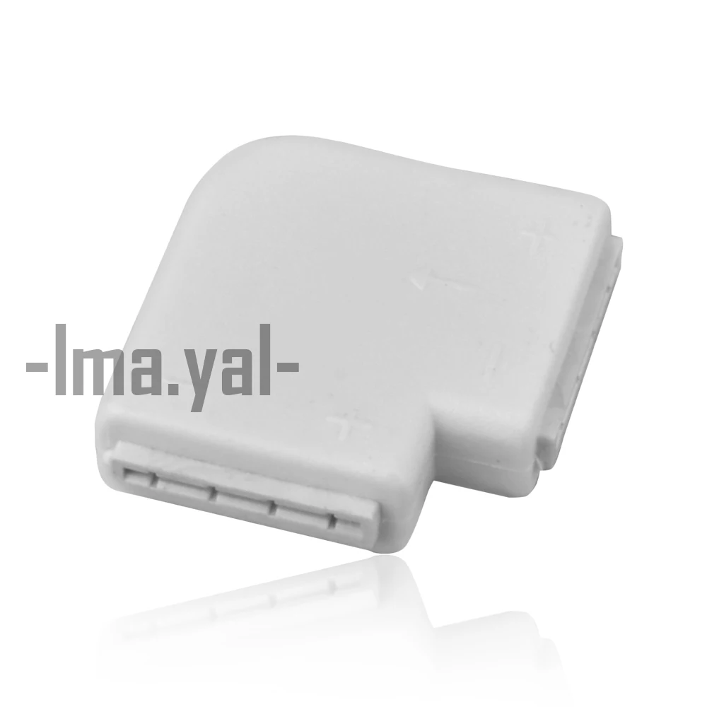 2017 Новый 5 шт. 4 pin Светодиодный разъем L Форма для подключения угловая под прямым