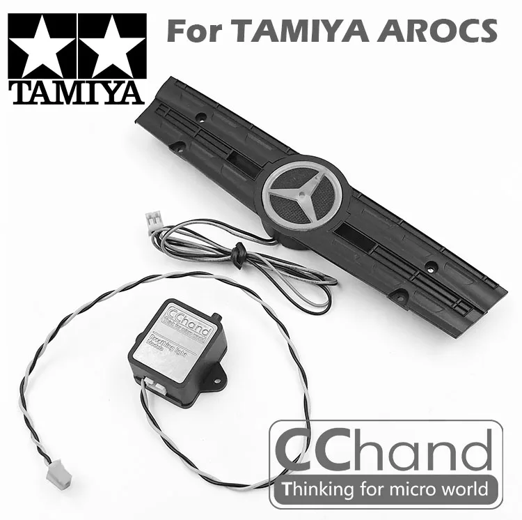 CChand 1/14 BENZ AROCS прицеп грязевая головка светящийся светодиодный логотип +