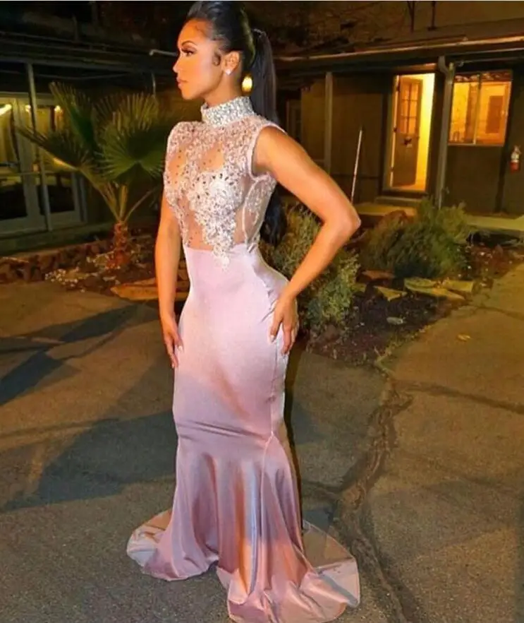 Модное кружевное розовое платье облегающее длинное сексуальное женское