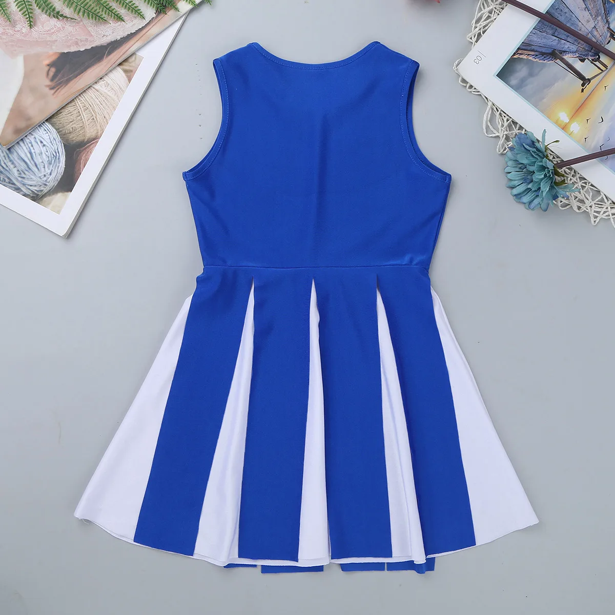 Детская школьная форма TiaoBug костюм черлидера Детский с буквенным принтом в стиле