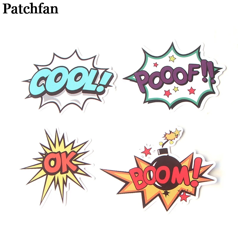 Patchfan 40 шт. текстовое сообщение письмо Забавный креативный значок DIY стикер мультяшка стиль для DIY PC настенный телефон Скрапбукинг альбом A2144