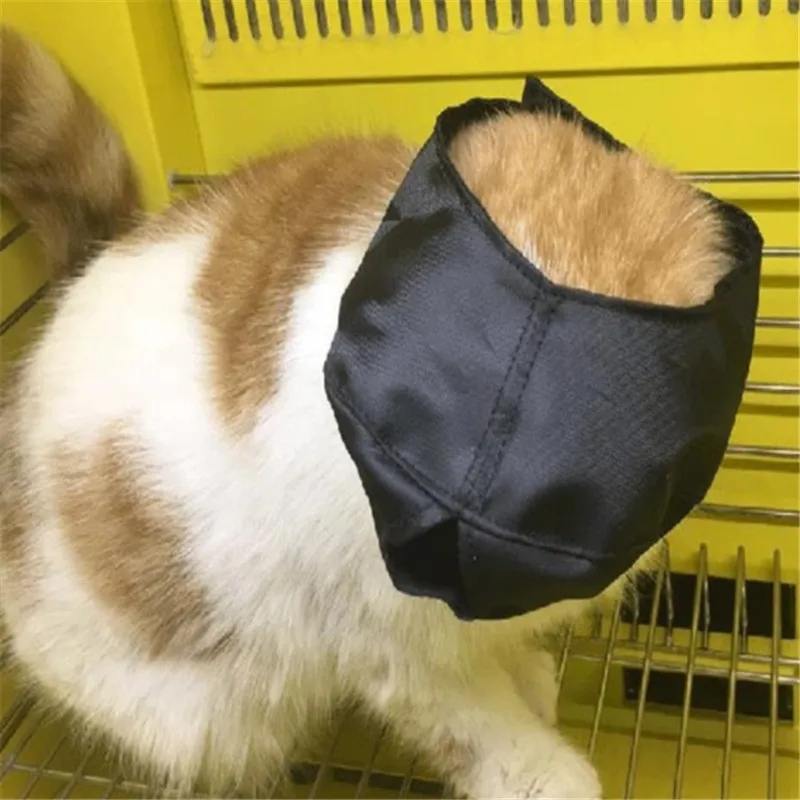 Нейлоновая маска ZHPZPET для защиты кошачьей морды котенка путешествий легкая