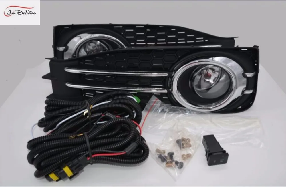 JanDeNing Автомобильные противотуманные фары для TOYOTA ALLION 2013 галогенная лампа H11-12V 55 Вт передние противотуманные фары бампер лампы комплект