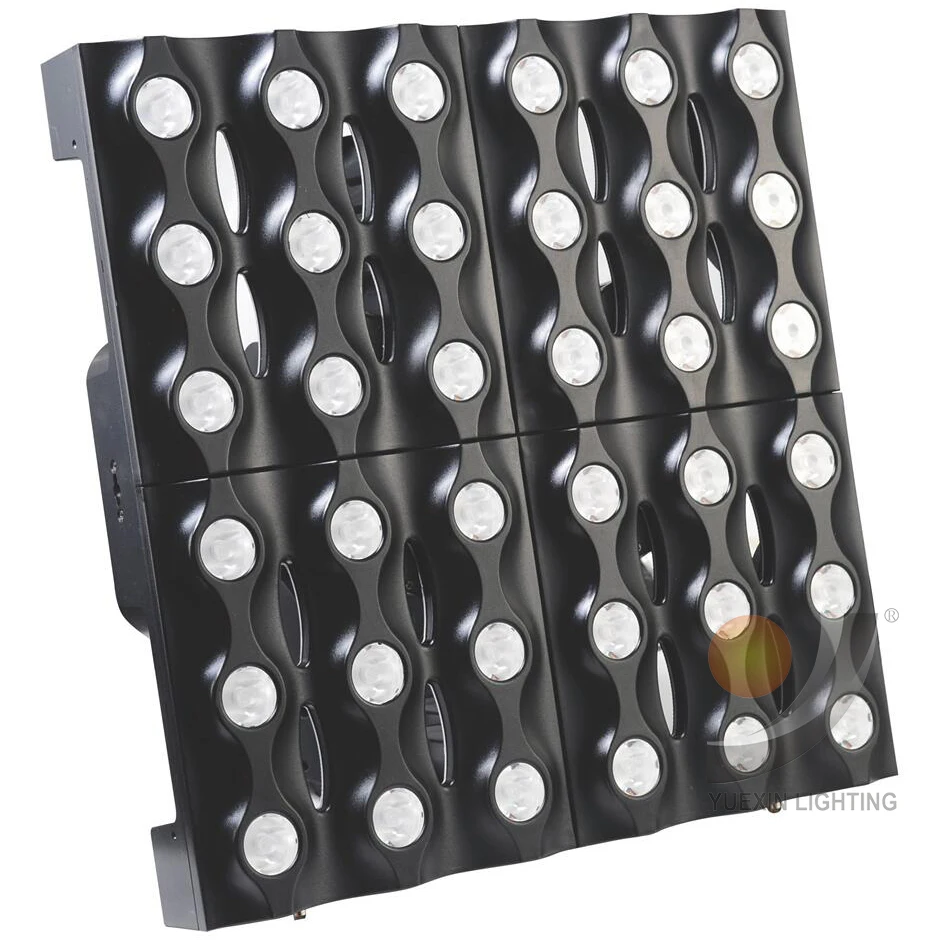 36x5 Вт Золотая Матрица Led свет для мытья DJ сад отель здание церковь сценический