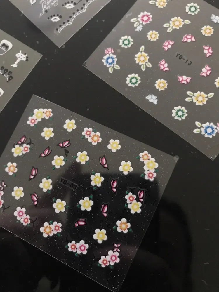 10 листов/партия наклейки для полировки ногтей|stickers for nail arts|nail sticker 3dnail polish stickers |