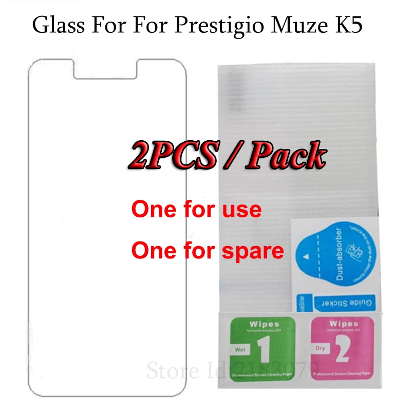 2 шт для Prestigio Muze K5 закаленное стекло Защита экрана 5 Защитная пленка Psp 5509 Duo On K