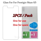 Защитное стекло для экрана, 2 шт., для Prestigio Muze K5, закаленное, 2,5, для Psp 5509 Duo, K 5, PSP 5509DUO, PSP 5509