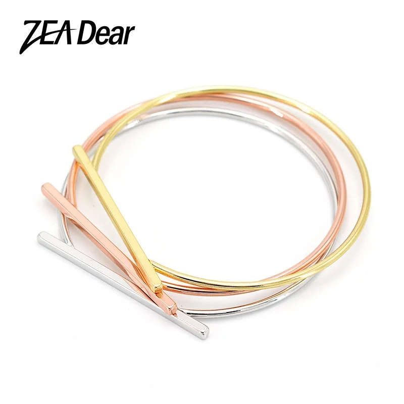 

Diana baby Jewelry Fashion Jewelry Steel Bracelets Bangles Sets High Quality Exquisite Jewelry For Women Round Door For Party