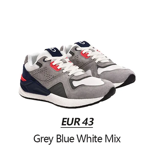 Mix Color 43 Новое поступление, Xiaomi Mijia, Ретро стиль, кроссовки, мужские, для бега, спортивные, натуральная кожа, прочные, дышащие, для спорта на открытом воздухе - Цвет: Mix Color 43