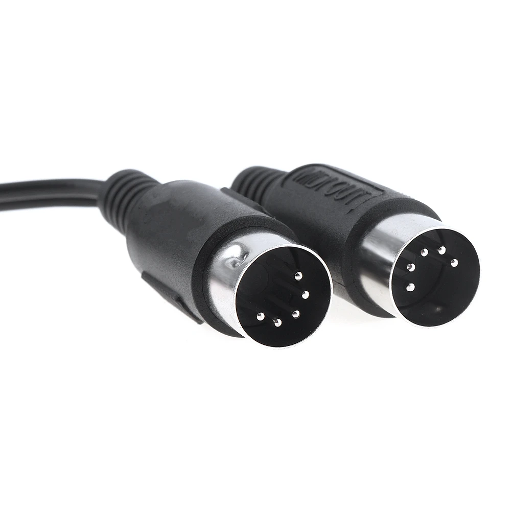 2 метра USB до MIDI кабель Электрический фортепиано гитара барабан музыка компилировать Интерфейс Кабель-адаптер конвертер Поддержка Mac OS и Windows