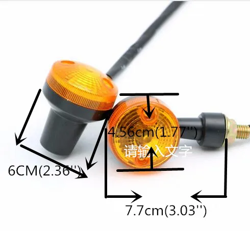 Новая популярная 4 шт. моторная мотоциклетная Поворотная сигнальная световая