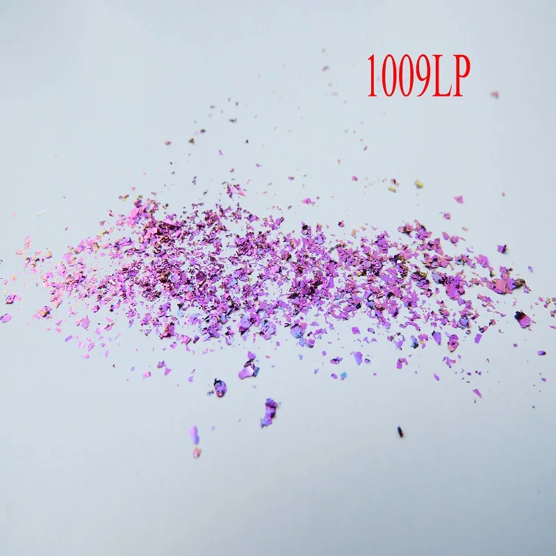 Флуоресцентные хлопья меняющие цвет большие размеры 1 партия = г * 8 цветов всего г.