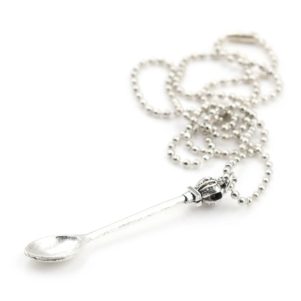 Новинка 2019 1 шт. маленькая корона искусственное ожерелье модная Серебряная