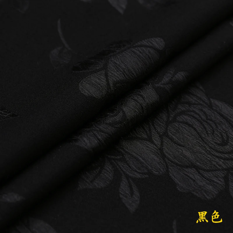 Стерео жаккардовая модная ткань Изысканная полностью одежда cheongsam Ткань