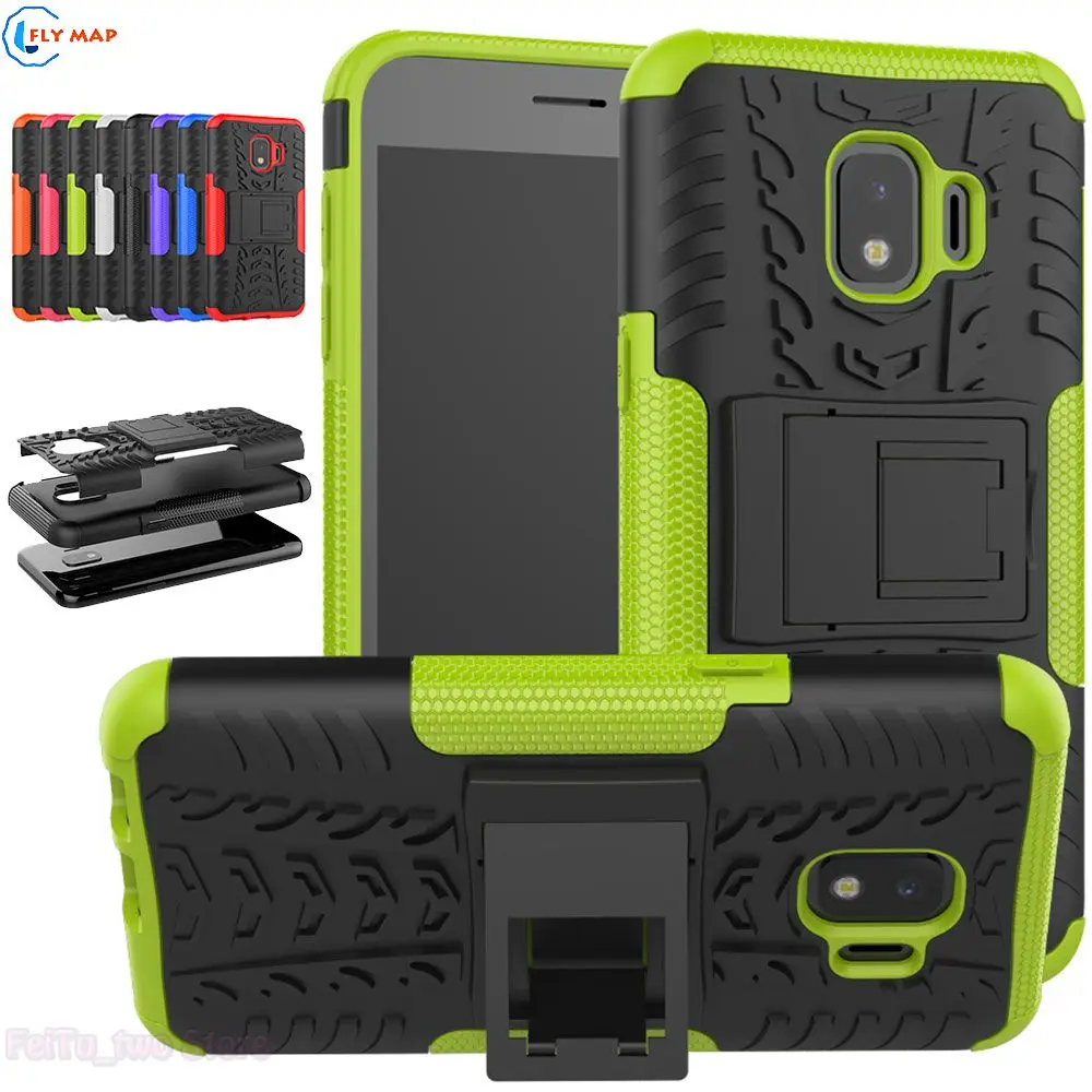 Coque For Samsung Galaxy J2 Core SM-J260F/DS SM-J260G/DS Plastic Case J2Core 2018 J260 SM-J260F SM-J260M/DS Armor 2 in 1 Cover |
