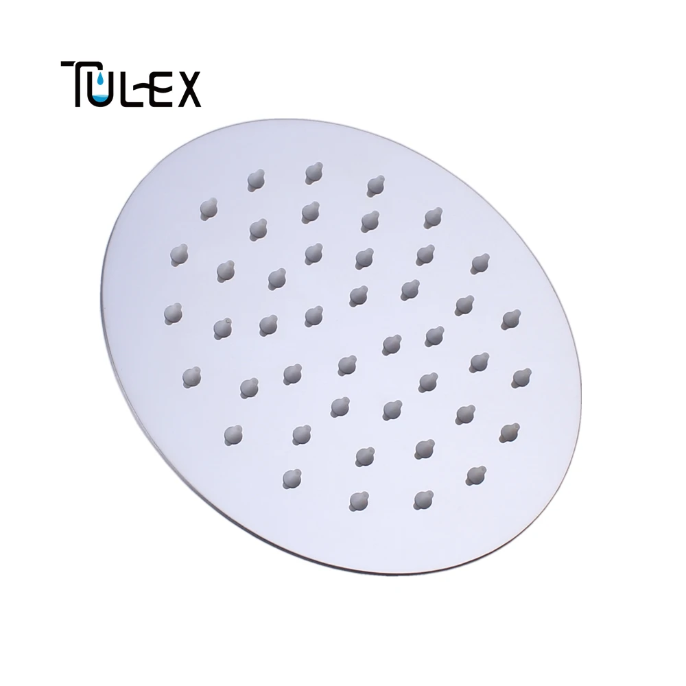 TULEX дождевая насадка для душа, круглая насадка для душа, 6 дюймов SUS 304, насадка для душа для ванной комнаты, аксессуары для душа для ванной комнаты