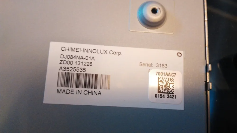 Оригинальный Новый 8 4 дюймовый сенсорный экран DJ084NA 01A только Сенсорная панель